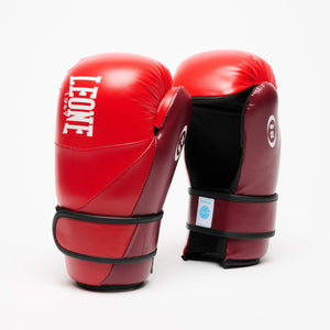 Gants de Point Fighting Leone WAKO GN600 Rouge-Combat Arena