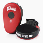Coussinets de mise au point Fairtex FMV13 maximisé Rouge-noir-Combat Arena