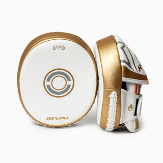 Coussinets de mise au point Rival Professionnel Cloud RPM100C Blanc-or-Combat Arena