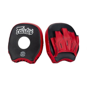 Coussinets de mise au point Fairtex Court FMV14 Noir-rouge-Combat Arena