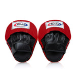 Coussinets de mise au point Fairtex Ultimate Contoured FMV9 Noir-rouge 