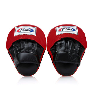 Coussinets de mise au point Fairtex Ultimate Contoured FMV9 Noir-rouge 