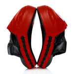 Coussinets de mise au point Fairtex Ultimate Contoured FMV9 Noir-rouge 