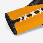 Gants de boxe Di Nardo avec Lacets 16 Oz Bourgogne-jaune-Combat Arena