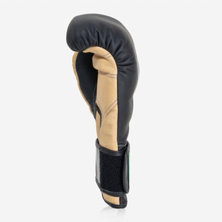 Gants de boxe Di Nardo avec Velcro 12 Oz Noir-sable 