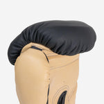Gants de boxe Di Nardo avec Velcro 12 Oz Noir-sable 