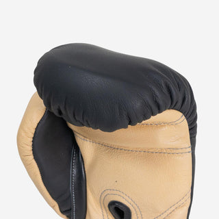 Gants de boxe Di Nardo avec Velcro 12 Oz Noir-sable 