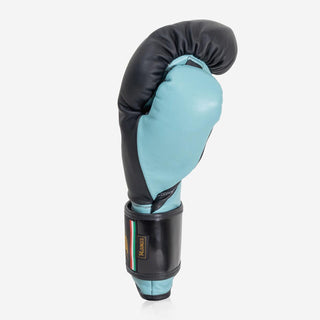 Gants de boxe Di Nardo avec Velcro 14 Oz Noir-eau 