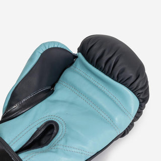 Gants de boxe Di Nardo avec Velcro 14 Oz Noir-eau 