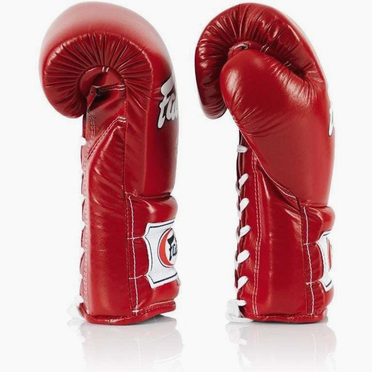 Barrus - Guantoni KickBoxing Muay Thai MMA | Guanti Pugilato Boxe Full Contact (Rosso, 10oz