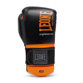 Gants de boxe Leone Professional 2 GN115C Orange 16 Oz 