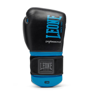 Gants de boxe Leone Professional 2 GN115C Bleu 14 Oz 