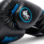 Gants de boxe Leone Professional 2 GN115C Bleu 14 Oz 