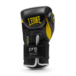 Gants de boxe Leone Professional 2 GN115C Jaune 12 Oz 