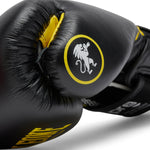 Gants de boxe Leone Professional 2 GN115C Jaune 12 Oz 