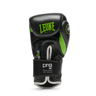 Gants de boxe Leone Professional 2 GN115C Vert 10 Oz 