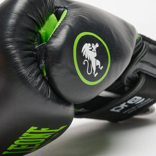 Gants de boxe Leone Professional 2 GN115C Vert 10 Oz 