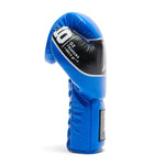 Gants de boxe Leone Shock Pro avec lacets GN057L Bleu 