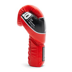 Gants de boxe Leone Shock Pro avec lacets GN057L Rouge 
