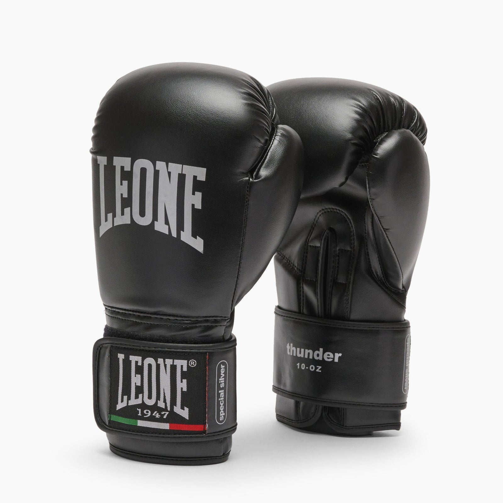 LEONE 1947 Gants De Boxe Striker 10 Oz – Bleu Sarcelle – Cuir Synthétique – Idéaux Muay Thai, K1