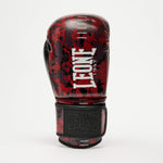 Gants de boxe Leone Urban Fighter GN335 Camo rouge-noir-Combat Arena