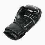 Gants de boxe Maîtres WAKO 10 Oz Noir-Combat Arena