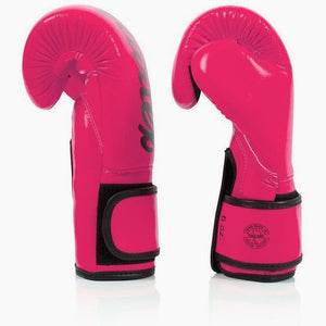 Gants De Boxe Fairtex BGV-1 Bleu - Muay Thai & MMA - Cuir De Vachette - Fermeture Velcro Large