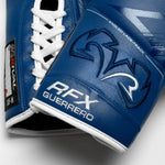 Gants de boxe Rival RFX Guerrero Pro Fight SF-H Bleu 10 Oz-Combat Arena