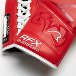 Gants de boxe Rival RFX Guerrero Pro Fight SF-H Rouge 10 Oz-Combat Arena