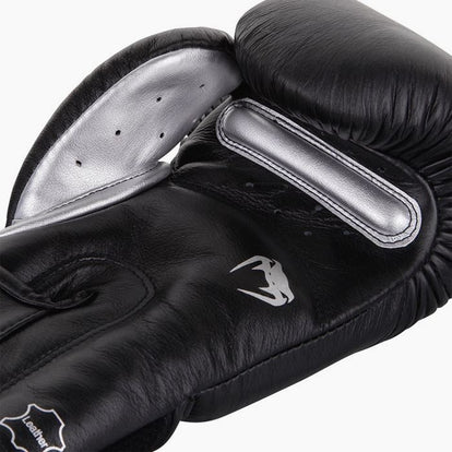Gants De Boxe Venum Giant 2.0 Cuir Nappa Noir 10 Oz - Modèle à Lacets