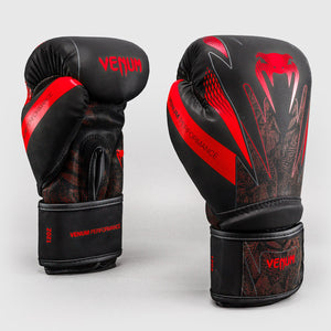 Gants de boxe Venum Impact Amazonia Reborn Noir-rouge-Combat Arena