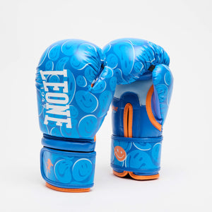 Gants pour enfants Leone Bubbly GN409J 6 Oz Bleu-Combat Arena