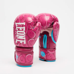 Gants pour enfants Leone Bubbly GN409J 6 Oz Fuxia-Combat Arena