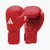 Gants de boxe de Boxe Adidas Approuvés World Boxing Rouge 