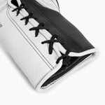 Gants de boxe Adidas Hybrid 500 Pour contre Lacets Noir-blanc 