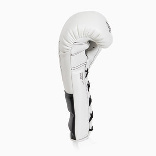 Gants de boxe Adidas Hybrid 500 Pour contre Lacets Noir-blanc 
