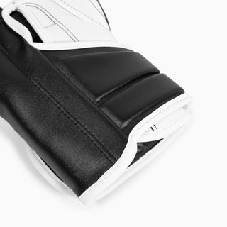 Gants de boxe Adidas Hybrid 500 Pour contre Velcro Noir-blanc 