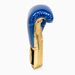 Gants de boxe Adidas Hybrid 500 Pro avec Velcro Bleu-or 