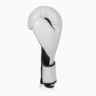 Gants de boxe Adidas Speed Tilt 200 WAKO 10 Oz Blanc-noir-rouge 