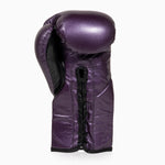 Gants de boxe Cleto Reyes Professionnel CB2 Violet avec lacets 