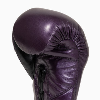 Gants de boxe Cleto Reyes Professionnel CB2 Violet avec lacets 