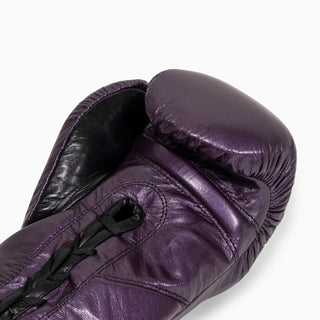 Gants de boxe Cleto Reyes Professionnel CB2 Violet avec lacets 