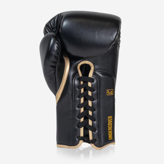 Gants de boxe Di Nardo Undercover avec Lacets Noir-or 