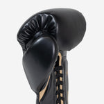 Gants de boxe Di Nardo Undercover avec Lacets Noir-or 