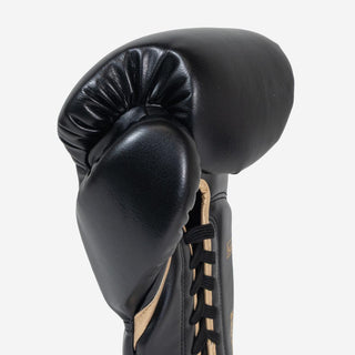 Gants de boxe Di Nardo Undercover avec Lacets Noir-or 