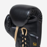 Gants de boxe Di Nardo Undercover avec Lacets Noir-or 