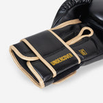 Gants de boxe Di Nardo Undercover avec Velcro Noir-or 