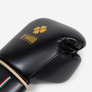 Gants de boxe Di Nardo Undercover avec Velcro Noir-or 