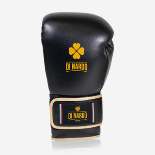 Gants de boxe Di Nardo Undercover avec Velcro Noir-or 