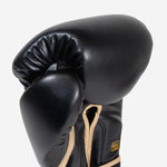 Gants de boxe Di Nardo Undercover avec Velcro Noir-or 